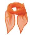 PR740 Premier 'Colours' Chiffon Scarf Terracotta colour image